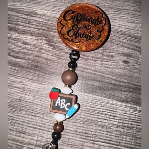 Caffeinate and Educate Badge Reel